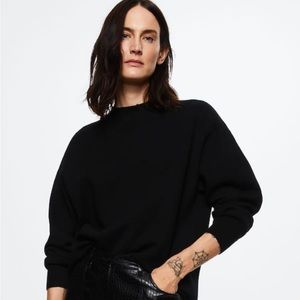 MANGO Oversized Knit Sweater (M)